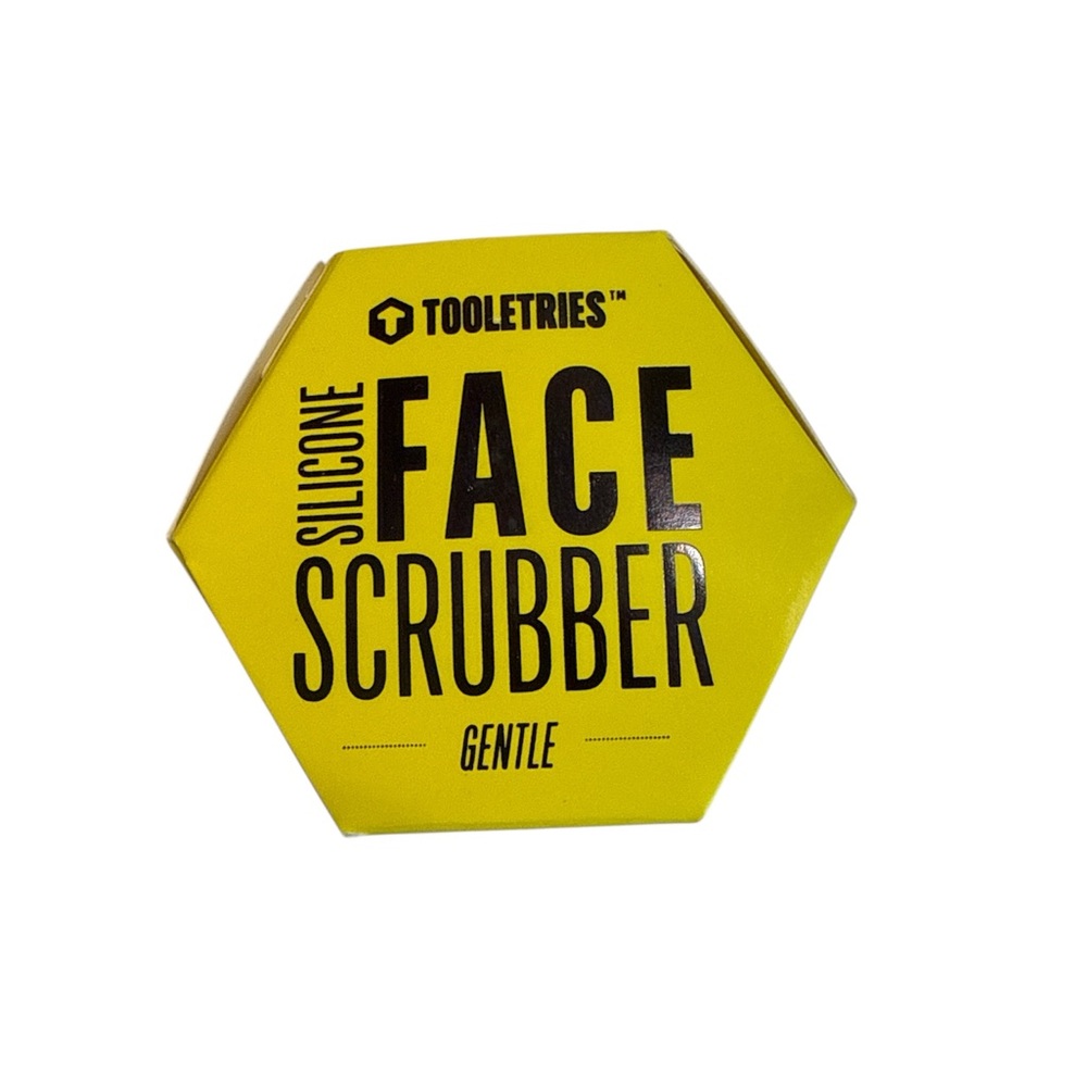 Tooletries Yellow Silicone Face Scrubber